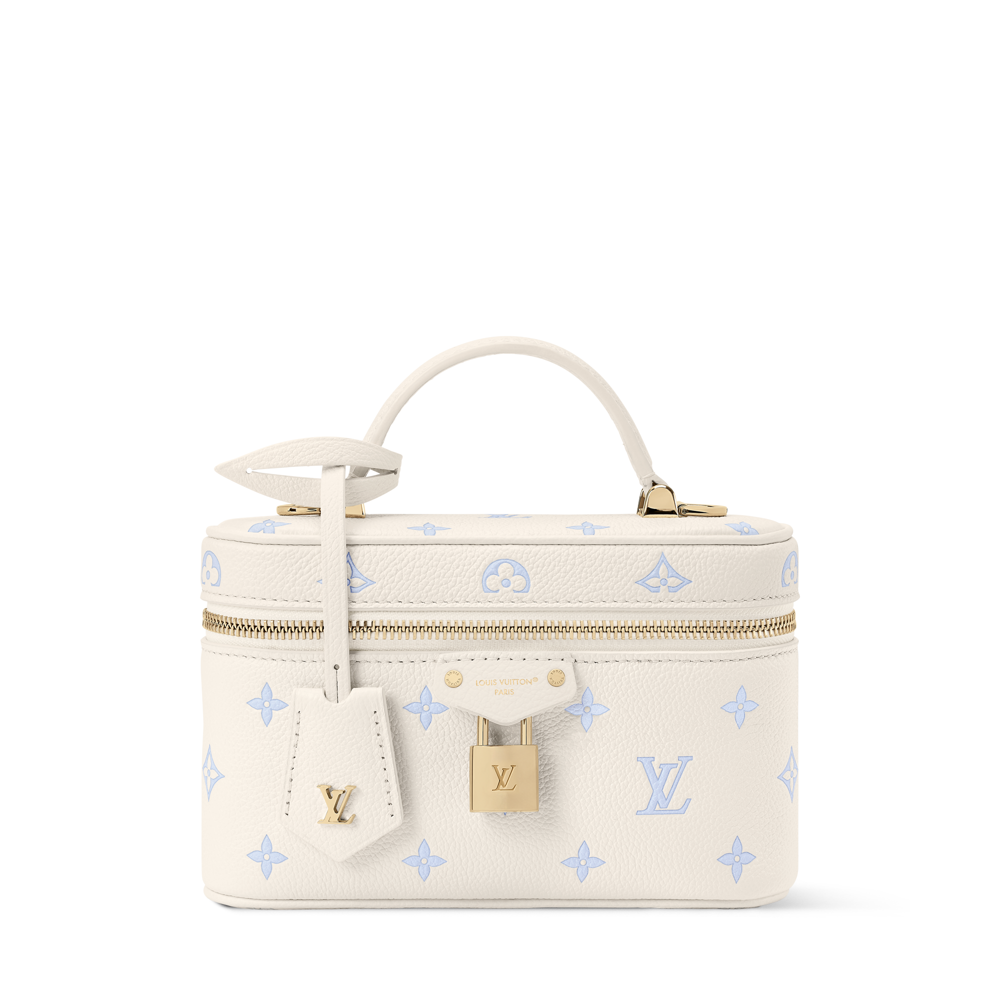 Nécessaire Vanity Chain Couro Monogram Empreinte - Carteiras
